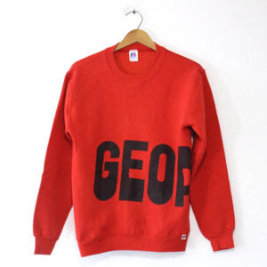 Vintage University of Georgia Bulldogs Sweatshirt Medium